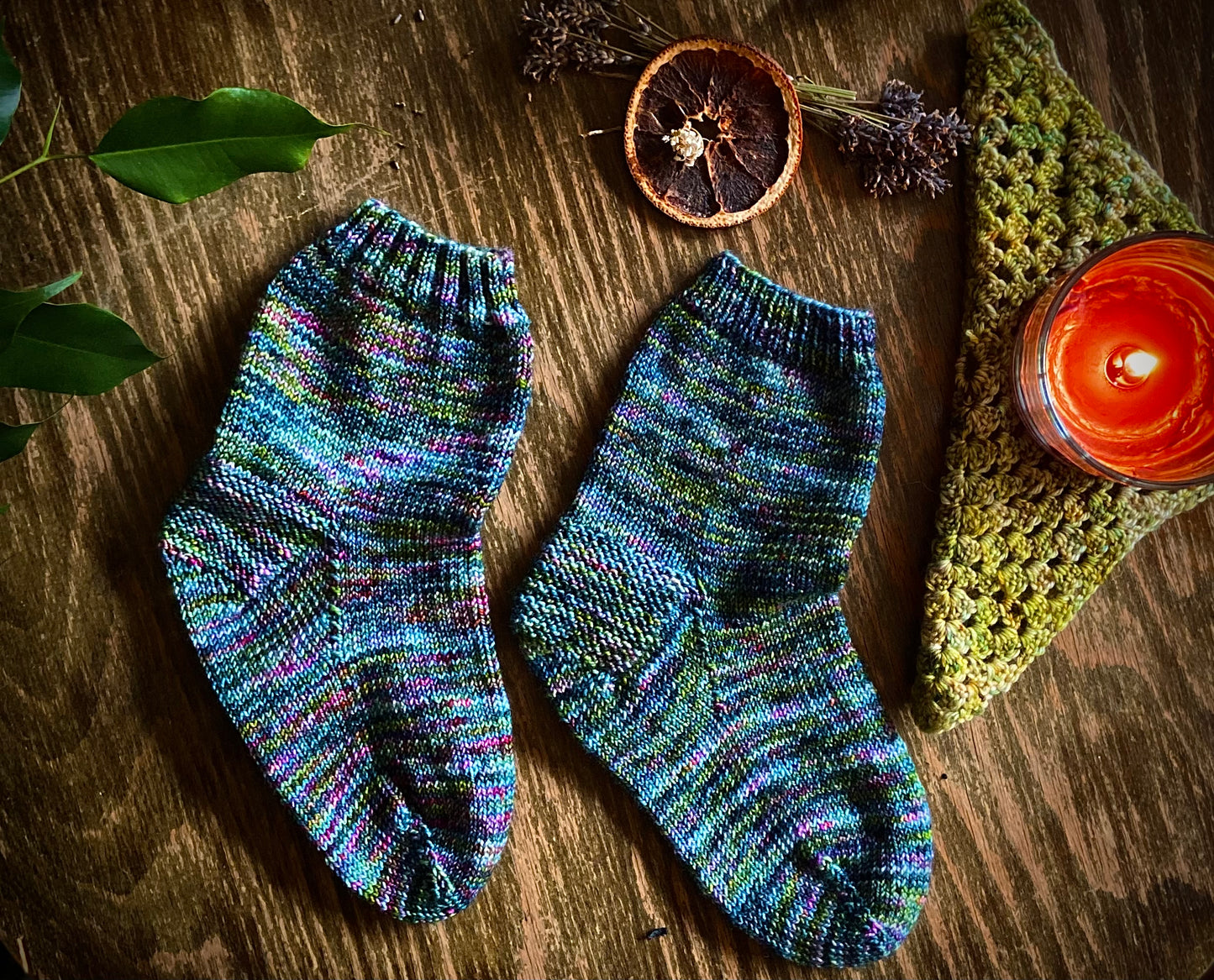 Speckled Colorway Northern Lights